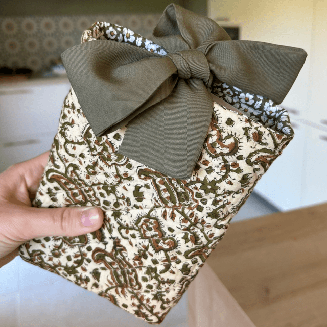 Housse Priya, format poche réversible + tissu Liberty of London