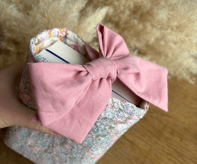 Housse Arya, format poche réversible + tissu Liberty of London